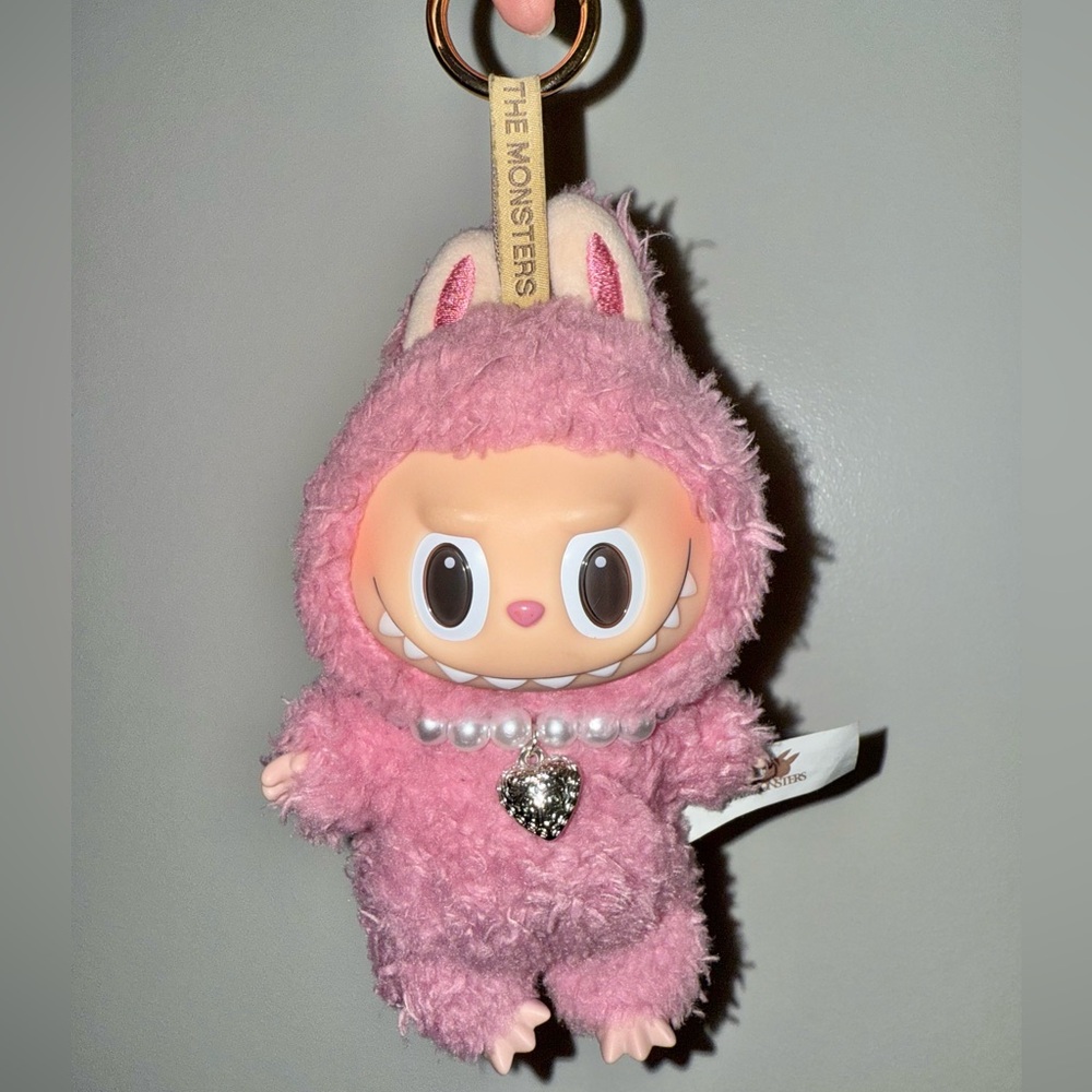 Pink Monster Plush Doll